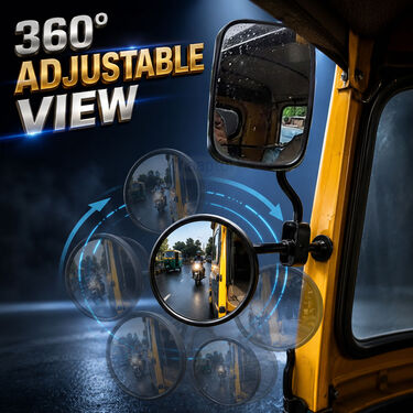 Wide Angle Blindspot Mirror For Truck Van  Auto (BM9)