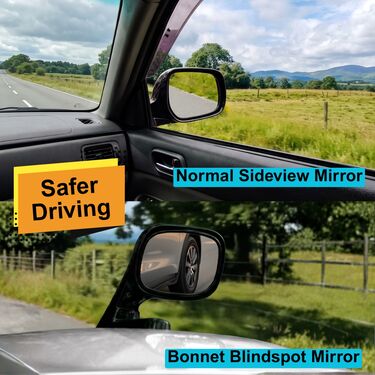 Car Bonnet Blindspot Mirror (BM10)