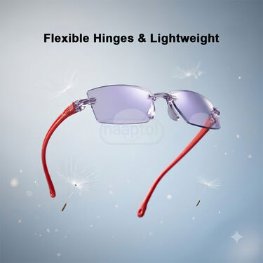 Rimless Bifocal Adaptive Power Reading Glasses Buy 1 Get 3 Free (4BORG26)