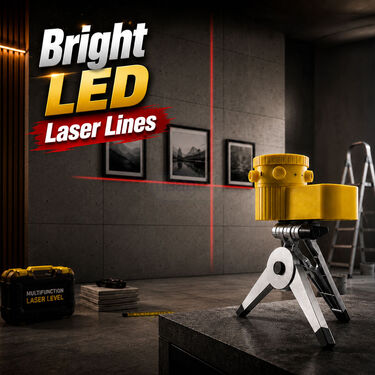 Multifunction Laser Leveler Tool With Tripod (HT140)