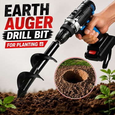 Earth Auger Drill Bit For Planting (HT138)