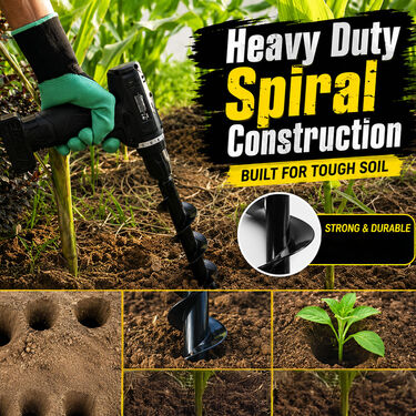 Earth Auger Drill Bit For Planting (HT138)