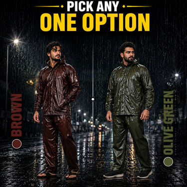 Pick Any 1 Raincoat For Men By Scottish Club (RCB3)