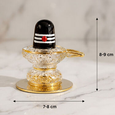 Om Namah Shivaya Crystal Divine Shivling (DROS1)