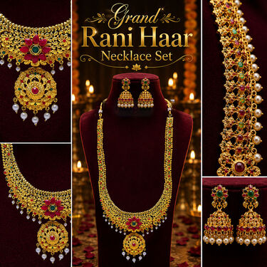 Mahalakshmi Royal Temple Jewellary Set (WJ10)