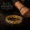 Dual Tone Magnetic Golden Bracelet (MGB6)