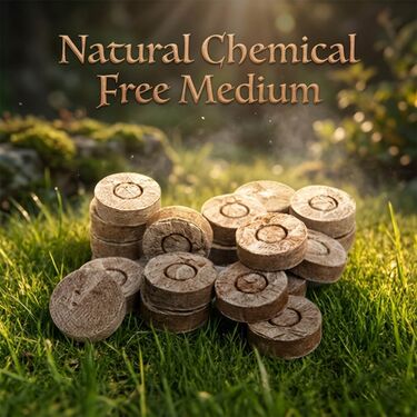 Pack of 6 Coconut Coir For Plant Growth (COC1)