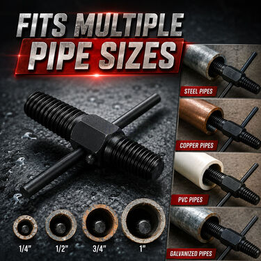 Double-Head Damaged & Broken Pipe Extractor (HT150)
