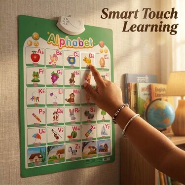 English Talking Electronic Alphabet Wall Poster (ETL)
