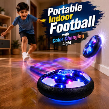 Portable Indoor Football With Color Changing Light (PIF1)