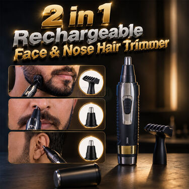 Rechargeable Face and Nose Hair Trimmer (RHT3)