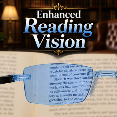 Rimless Coloured Adaptive Power Reading Glasses Buy 1 Get 2 Free (3OC3RG1)