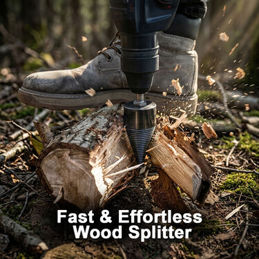 Wood Splitter Drill Cone Bit (HT154)