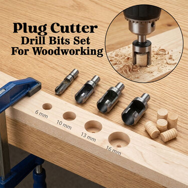 Plug Cutter Drill Bits Set For Woodworking (HT153)
