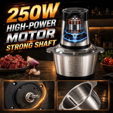 2L Electric Meat Grinder and Food Chopper (EC12)
