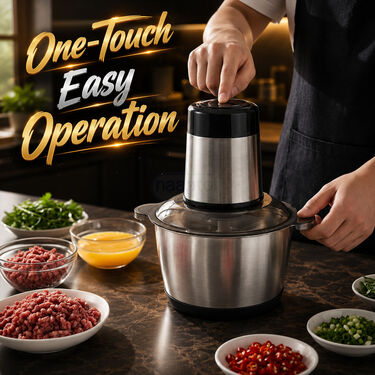 2L Electric Meat Grinder and Food Chopper (EC12)