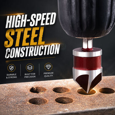 5 Pcs Countersink Drill Bit Set (HT155)