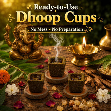 Pack of 28 Herbal Loban Dhoop Cup (28LD1)