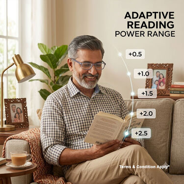 Full Frame Adaptive Power Reading Glasses Buy 1 Get 3 Free (4ORG27)