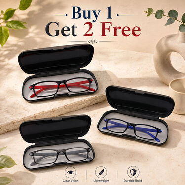 Full Frame Adaptive Power Reading Glasses Buy 1 Get 2 Free (3ORG29)
