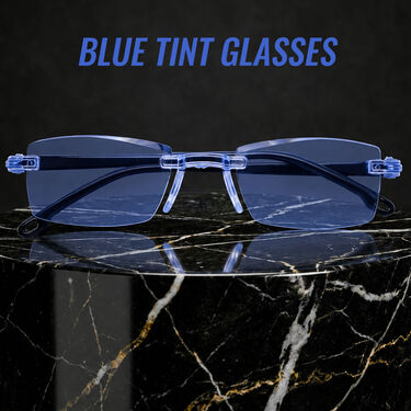 Rimless Coloured Adaptive Power Reading Glasses (OC3RG1)