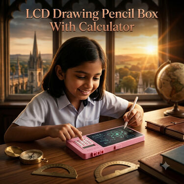 LCD Drawing Pen Case With Calculator (CLCD)