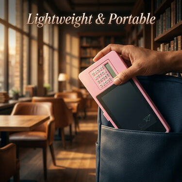 LCD Drawing Pen Case With Calculator (CLCD)