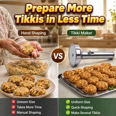 Tikki Cutlet Maker + Free 5pcs Sweet Snack Maker (TM5)