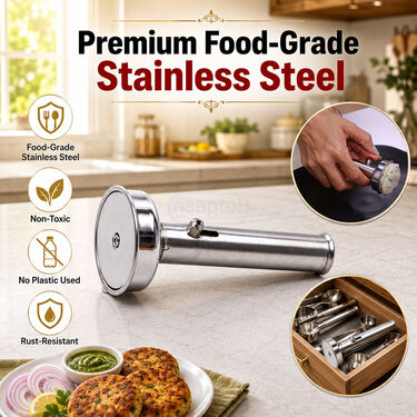 Tikki Cutlet Maker + Free 5pcs Sweet Snack Maker (TM5)