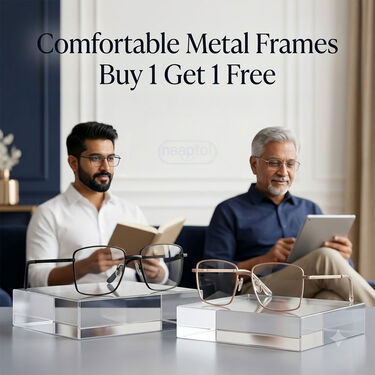 Comfortable Metal Frames Buy 1 Get 1 Free (2MF4)