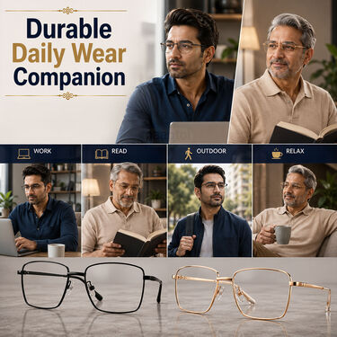 Comfortable Metal Frames Buy 1 Get 1 Free (2MF4)