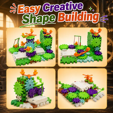 81 Pcs Rotating Building Blocks For Kids (RBB)