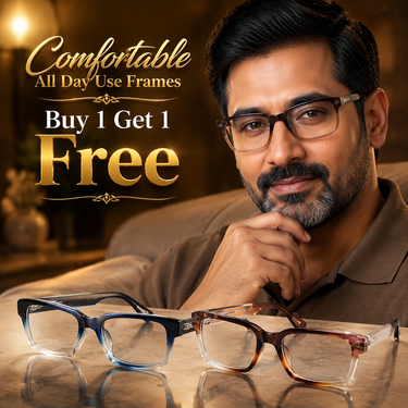 Comfortable All-Day Use Frames Buy 1 Get 1 Free (2FR2)