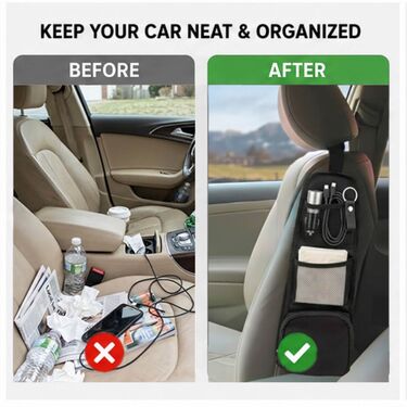 Car Seat Side Organizer Pack of 2 (CIO5)