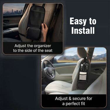 Car Seat Side Organizer Pack of 2 (CIO5)