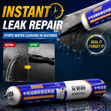 Quick Water Leakage Silicone Sealant for concrete,Plastic,Metal (SEL9)