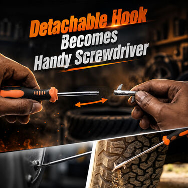 2-In-1 Car Tyre Stone Remover Tool With Screwdriver (HT160)