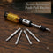 Semi automatic push pull Ratchet screwdriver (HT162)