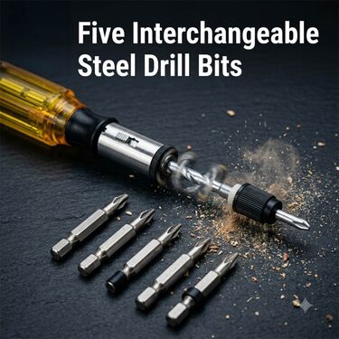 Semi automatic push pull Ratchet screwdriver (HT162)
