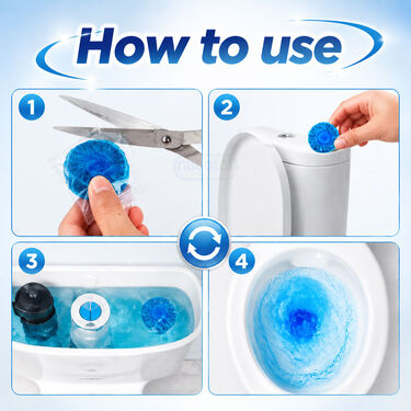 Automatic Toilet Bowl Cleaner Tablets Pack OF 10 (THY2)