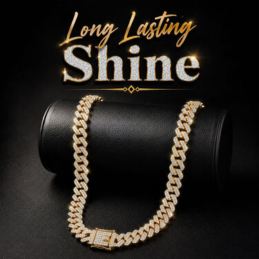 Golden Austrian Diamond Heavy Chain (MGJ55)