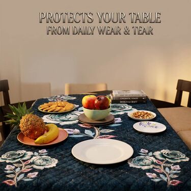 Floral Quilted Table Cover (TC9)