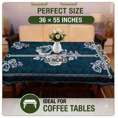 Floral Quilted Table Cover (TC9)