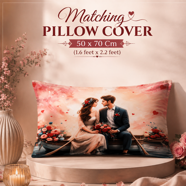 Pack of 4 3D King Size Bedsheets With 8 Pillow Covers (4BS1)