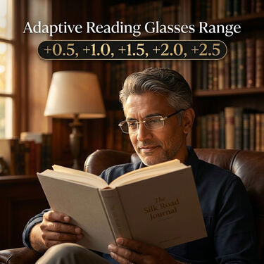 Rimless Adaptive Power Reading Glasses Buy 1 Get 1 Free (2ORG33)