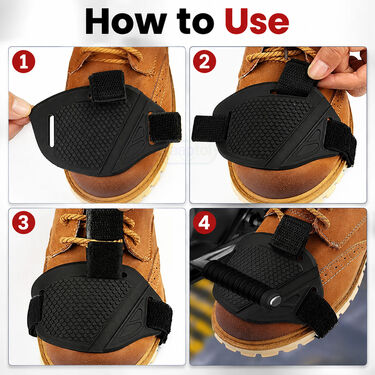 Motorcycle Gear Shift Shoe Protector (BA1)