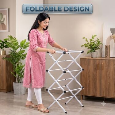Foldable & Expandable Clothes Drying Rack (CLN7)