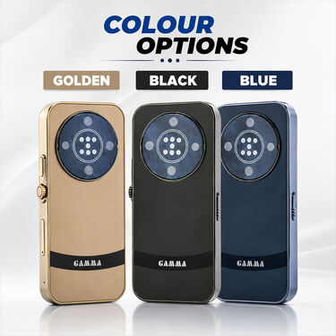 Stylish Dual Sim Mobile With Crown Dial and Watch Strap (PMH28)
