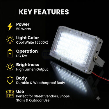 50 Watts LED Flood Light (LL70)