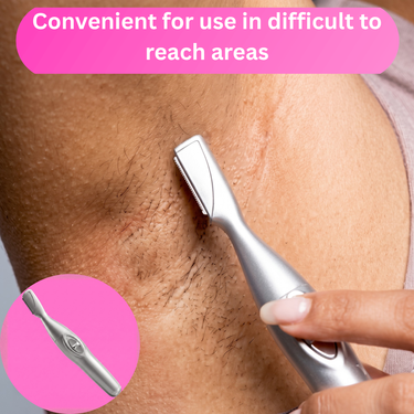Portable Mini Electric Eyebrow Lip & Face Hair Remover For Women (RHT4)